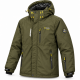 Термокуртка Snow мужская XXL-6XL зимняя мембранная Omni-Heat,5XL, Хаки