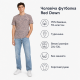Футболка чоловіча Red-Down 2XL-5XL - великі розміри, 95% бавовна 5% еластан,4XL,Мокко