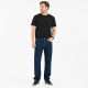 Джинси чоловічі BaSanJiu прямі — темно-синій денім, розміри 31-38, 31 Темно-синій