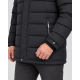 Мужская куртка еврозима SAZ больших размеров с капюшоном,8XL, Черный