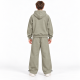 Теплый костюм Alder для мальчика с худи и брюками Baggy,Оливковый 134