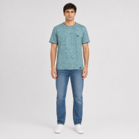 Футболка чоловіча Red-Down 2XL-5XL - великі розміри, 95% бавовна 5% еластан,XXXL,Оливковий хакі