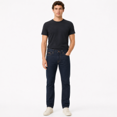 Джинсы мужские Wrangler Regular прямые 100% коттон,31  Темно-синий