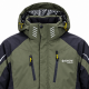 Термокуртка зимняя Snow мужская M-3XL мембранная Omni-Heat,M, Хаки