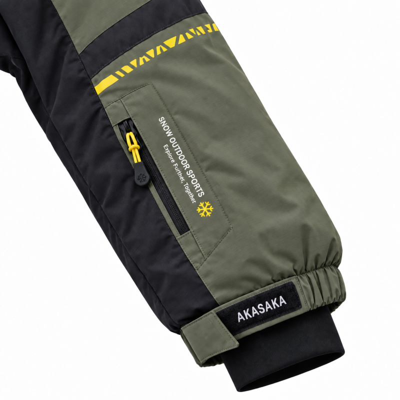 Термокуртка зимняя Snow мужская M-3XL мембранная Omni-Heat,M, Хаки