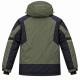 Термокуртка зимняя Snow мужская M-3XL мембранная Omni-Heat,L, Хаки