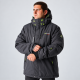 Термокуртка Snow мужская XXL-6XL зимняя мембранная Omni-Heat,XXL, Серый