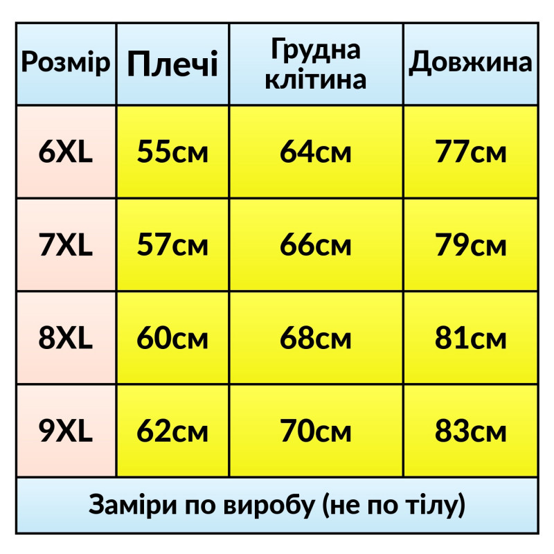 Футболка чоловіча Cracow марлевка 6XL-9XL - великі розміри, вільний крій, 6XL, Бірюзовий
