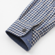 Рубашка мужская Gold Golf Man в клетку большие размеры,6XL, Сине-бежевый в клетку
