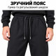Теплые штаны GMWL для мальчика широкие Baggy,Черный, 152