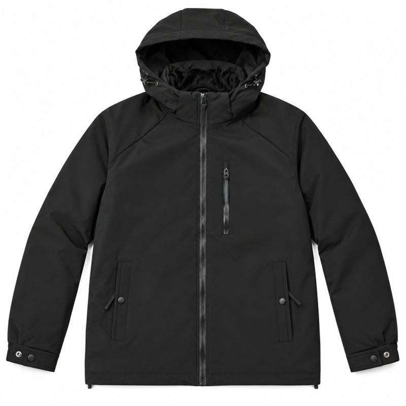 Куртка мужская Myst демисезонная 3XL-8XL непромокаемая,Черный, XXXL
