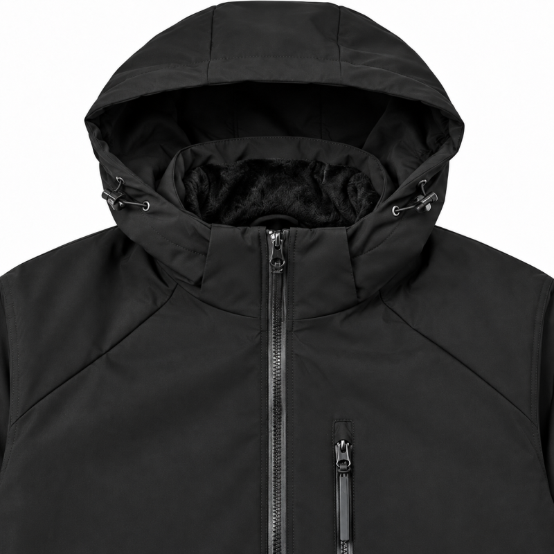 Куртка мужская Myst демисезонная 3XL-8XL непромокаемая,Черный, 4XL