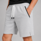 Мужские шорты NК с карманами на молниях M-3XL,Серый, L