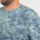 Чоловічі футболки Red-Down великих розмірів 6XL-9XL — марлевка, вільний крій, 7XL, Зелений