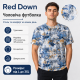 Футболка чоловіча Red Down марлевка швидкосохнуча з принтом L-3XL,L,Білий з коричневим