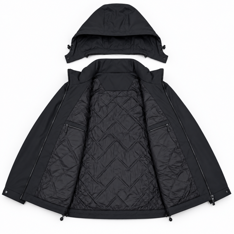 Куртка мужская Myst демисезонная,Черный, 8XL
