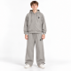 Теплый костюм Alder для мальчика с худи и брюками Baggy,Оливковый хаки 158