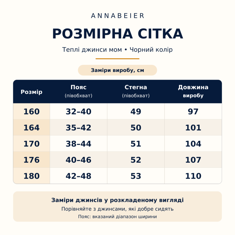 Теплые джинсы Annabeier Mom для мальчика свободного кроя,Черный 180