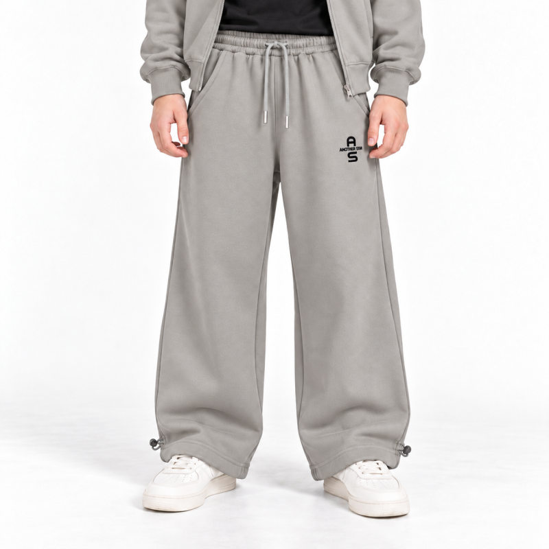 Теплый костюм Alder для мальчика с худи и брюками Baggy,Оливковый хаки 152