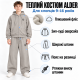 Теплый костюм Alder для мальчика с худи и брюками Baggy,Оливковый хаки 152