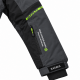 Термокуртка зимняя Snow мужская M-3XL мембранная Omni-Heat,XL, Графит