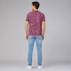 Футболка чоловіча Red-Down 2XL-5XL - великі розміри, 95% бавовна 5% еластан,XXL,Бордовий