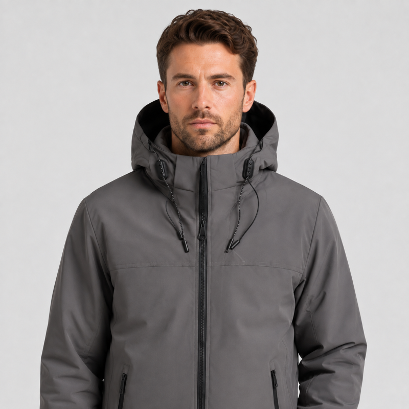 Куртка демисезонная M.a.d.i.s.s. мужская M-4XL,Стальной серый, L