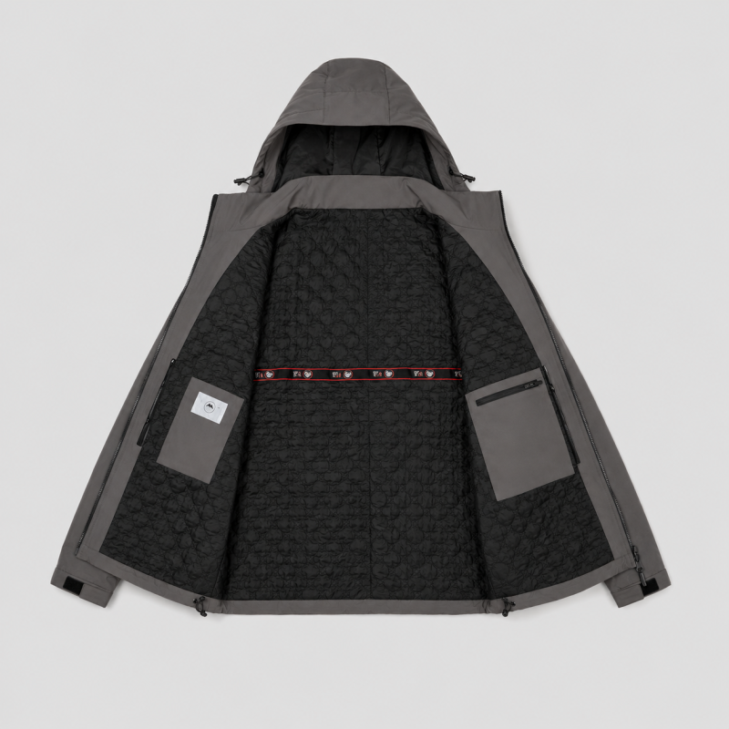 Куртка демисезонная M.a.d.i.s.s. мужская M-4XL,Стальной серый, L