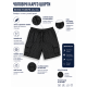 Шорты мужские Sport в клетку 2XL-6XL — летние карго шорты на резинке,Черный, 6XL