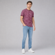 Футболка чоловіча Red-Down 2XL-5XL - великі розміри, 95% бавовна 5% еластан, 4XL, Бордовий