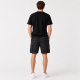Шорты мужские Sport в клетку 2XL-6XL — летние карго шорты на резинке,Черный, 4XL