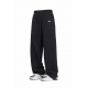 Штани для хлопчика baggy широкі підліткові спортивні оверсайз трикотажні,Чорний 170