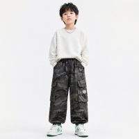 Джогери Alder Military для хлопчика 9-14 років мом карго baggy,Сірий 152