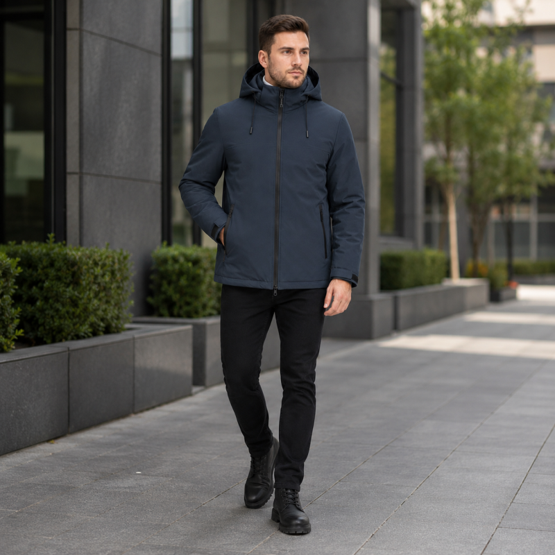 Куртка демисезонная M.a.d.i.s.s. мужская M-4XL,Синий графит, XXL