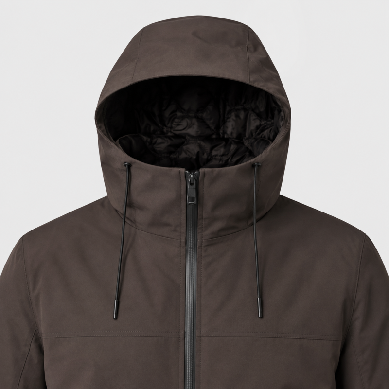 Куртка демисезонная M.a.d.i.s.s. мужская M-4XL,Темный шоколад, XXL