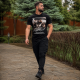 Футболка чоловіча Daniel Jones з принтом бавовна Туреччина M-XXL,XL,Чорний