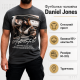 Футболка чоловіча Daniel Jones з принтом бавовна Туреччина M-XXL,XXL,Графіт