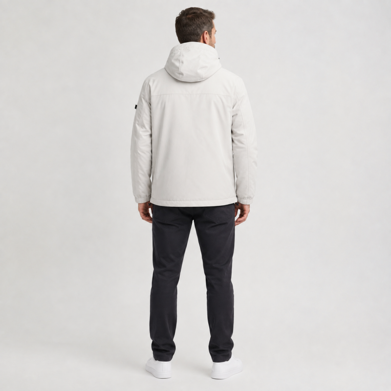 Куртка демисезонная M.a.d.i.s.s. мужская M-4XL на подкладке,Светло-бежевый, 4XL