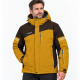 Куртка термо зимняя Audsa мужская M-3XL лыжная,Горчичный,XXL