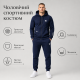 Костюм спортивный BL мужской S-XXL,XXL, Темно-синий