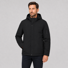 Куртка демисезонная M.a.d.i.s.s. мужская M-4XL на подкладке,Черный, L