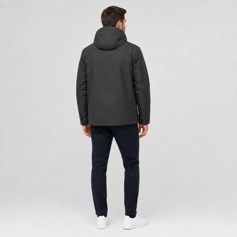 Куртка демисезонная M.a.d.i.s.s. мужская M-4XL на подкладке,Графит, M