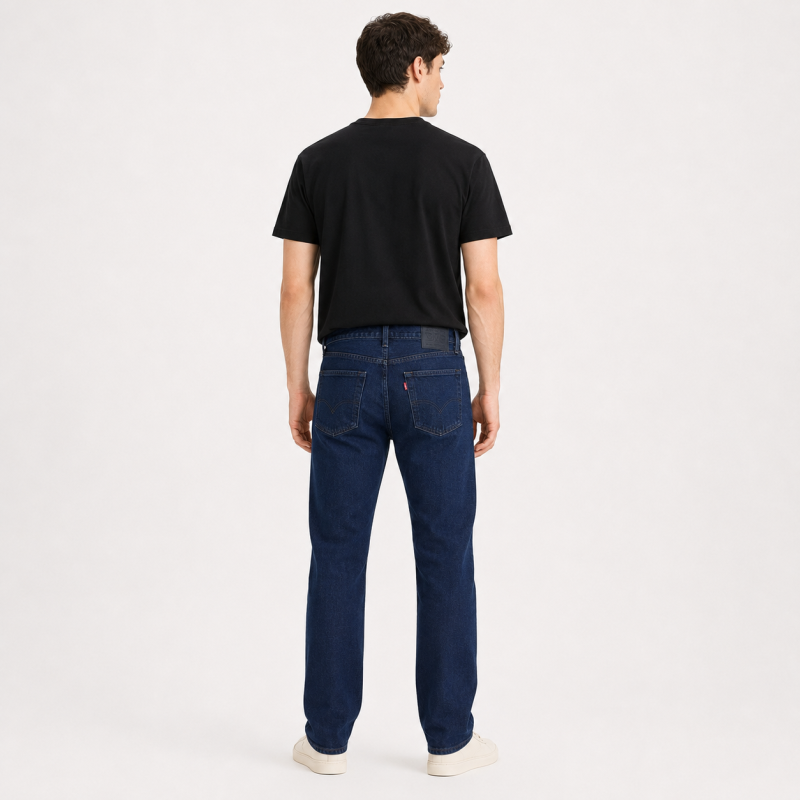 Джинсы мужские Levis 506 Regular прямые 99% коттон 1% эластан, 33  Темно-синий