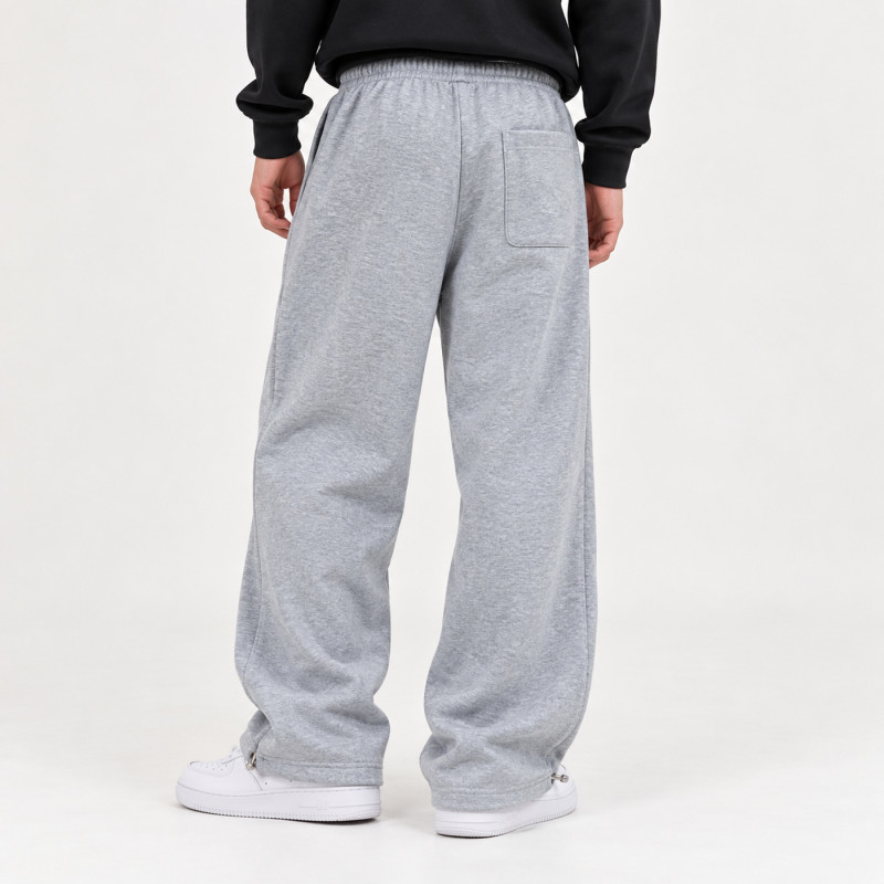 Теплые штаны GMWL для мальчика широкие Baggy,Серый, 160