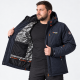 Термокуртка Snow мужская XXL-6XL зимняя мембранная Omni-Heat,XXL, Синий