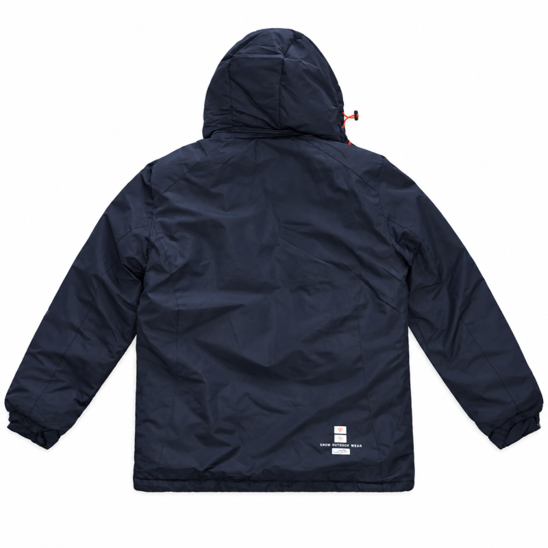 Термокуртка Snow мужская XXL-6XL зимняя мембранная Omni-Heat,XXL, Синий