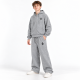Теплый костюм Alder для мальчика с худи и брюками Baggy,Серый 158