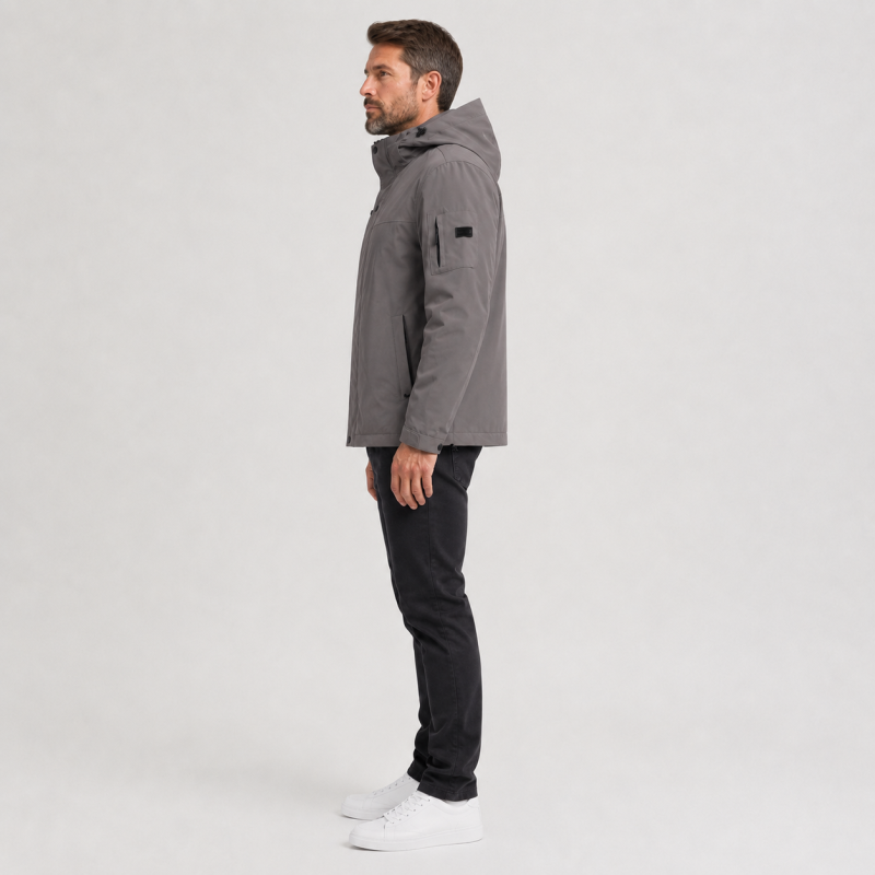 Куртка демисезонная M.a.d.i.s.s. мужская M-4XL на подкладке,Мокко, L