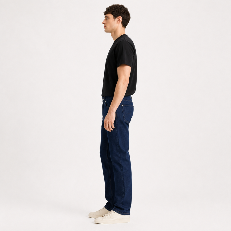 Джинсы мужские Levis 506 Regular прямые 99% коттон 1% эластан, 31  Темно-синий
