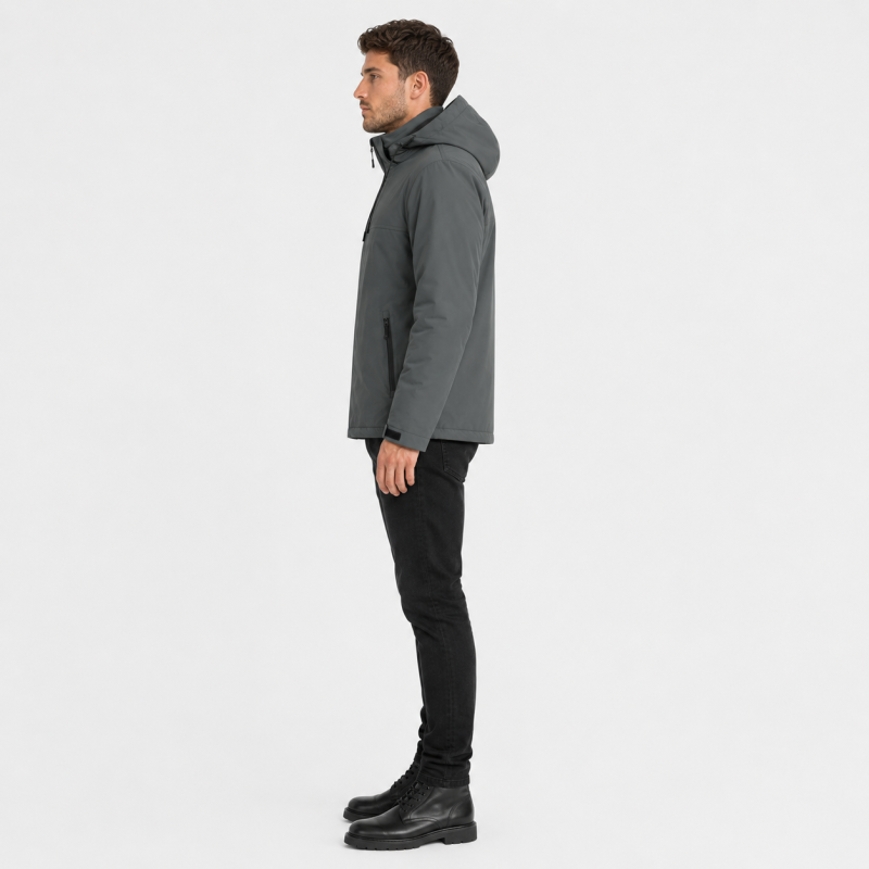 Куртка демисезонная M.a.d.i.s.s. мужская M-4XL,Графитово-оливковый., 4XL